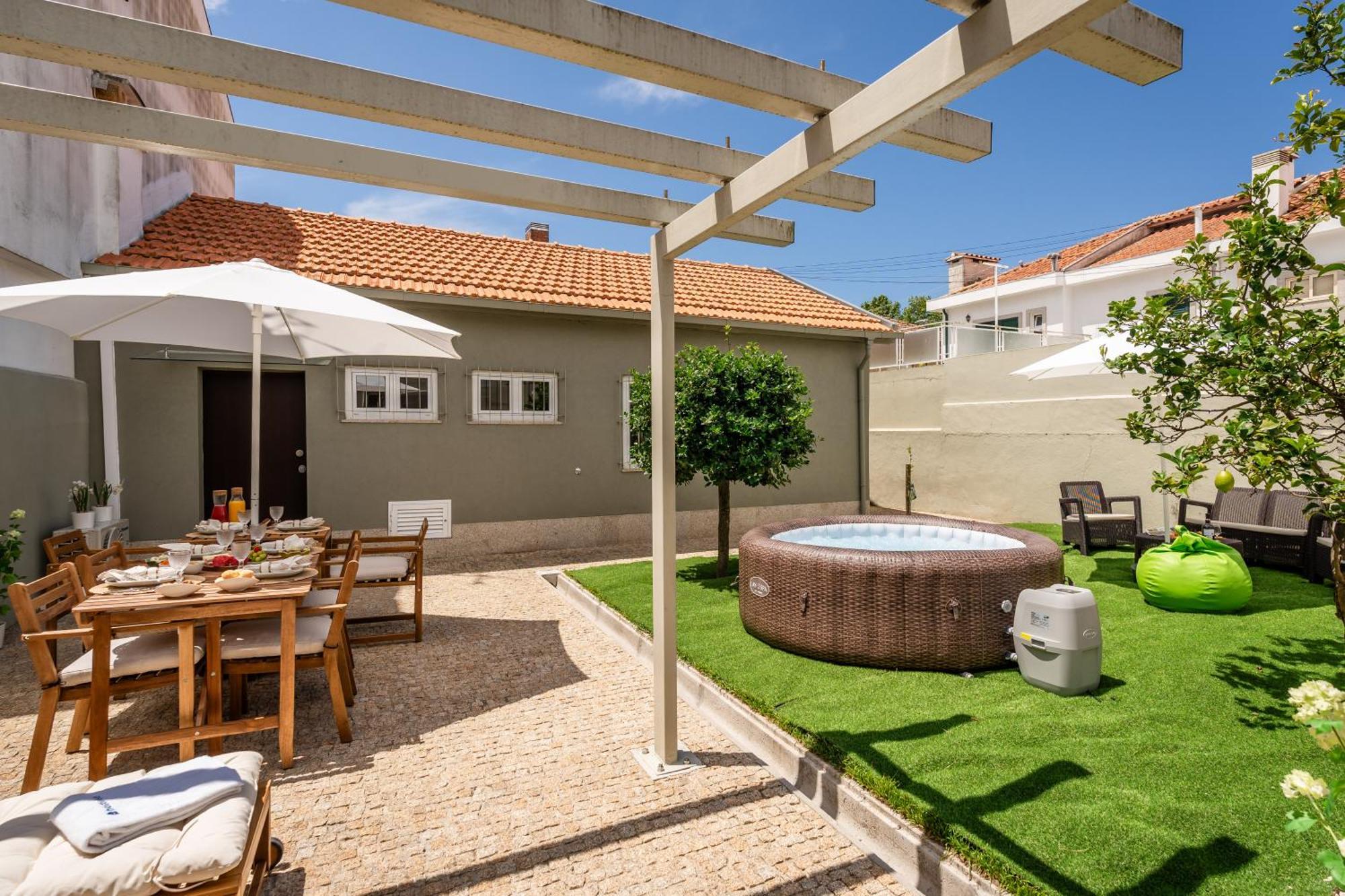 Host Wise - Terrace Delight House W Private Jacuzzi Porto