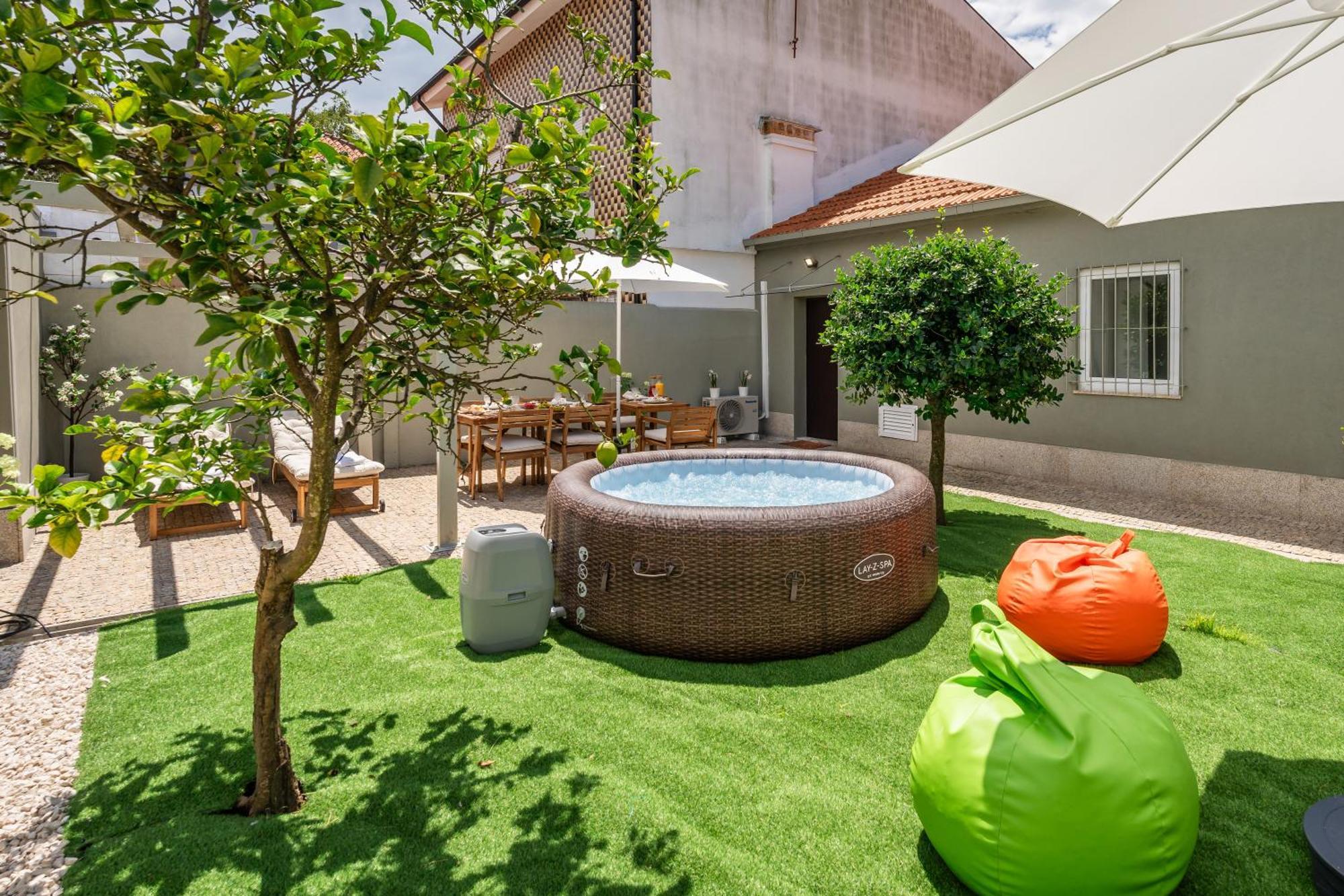 Host Wise - Terrace Delight House W Private Jacuzzi Porto